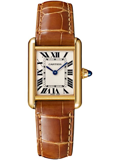 cartier patek watch|cartier gold leather watch.